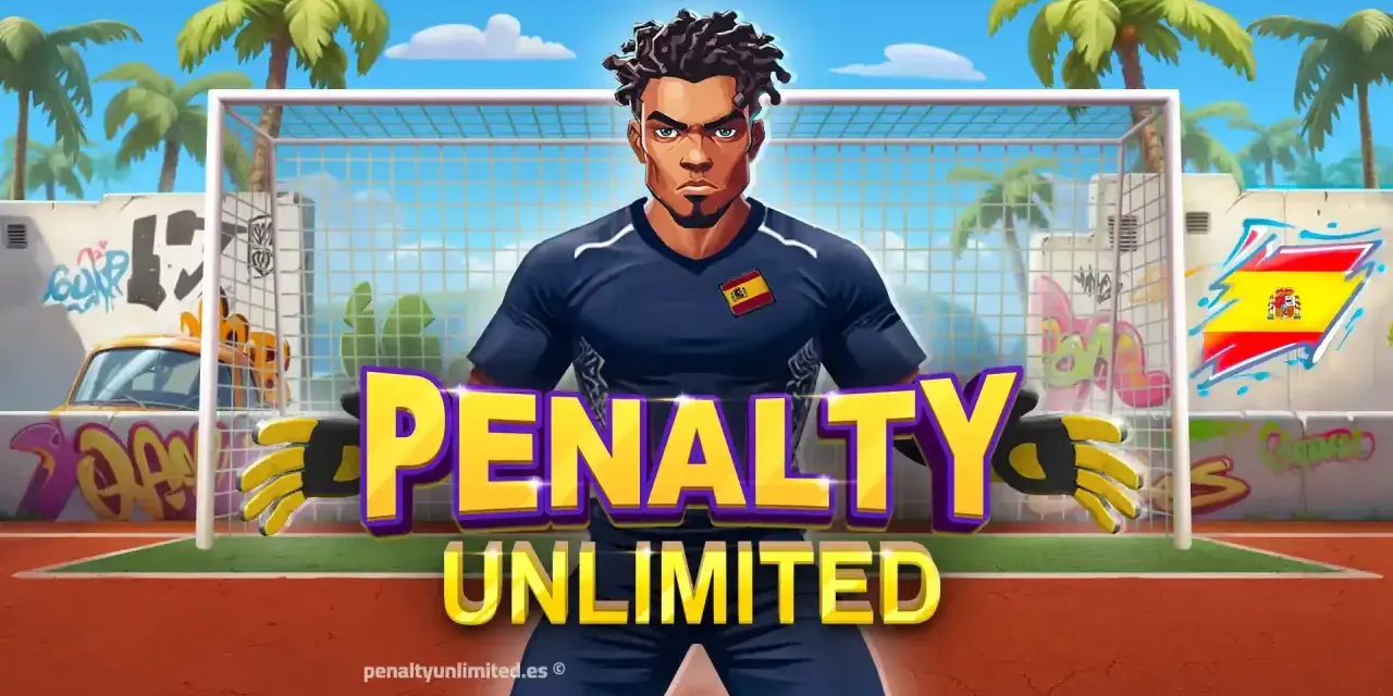 Portero listo para el juego de penaltis casino. Descubre qué significa cada multiplicador en Penalty Unlimited.