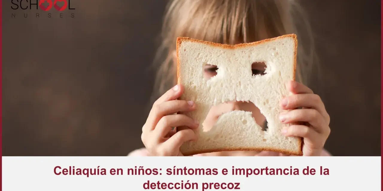 Niños celiacos: una rebanada de pan con cara triste representa la dificultad de la enfermedad.