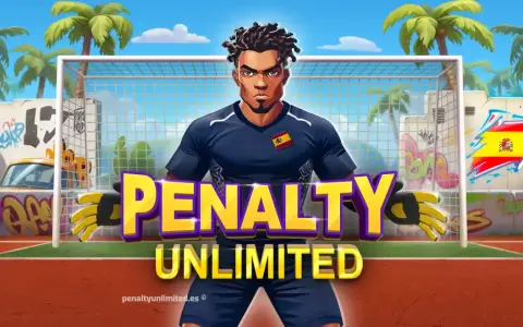 Portero listo para el juego de penaltis casino. Descubre qué significa cada multiplicador en Penalty Unlimited.