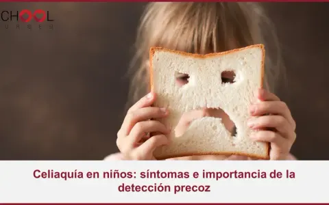 Niños celiacos: una rebanada de pan con cara triste representa la dificultad de la enfermedad.