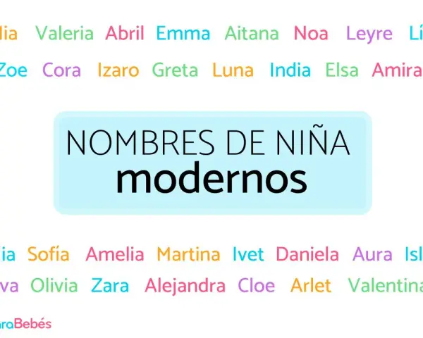 Lista de nombres de niña modernos, incluyendo Arlet.