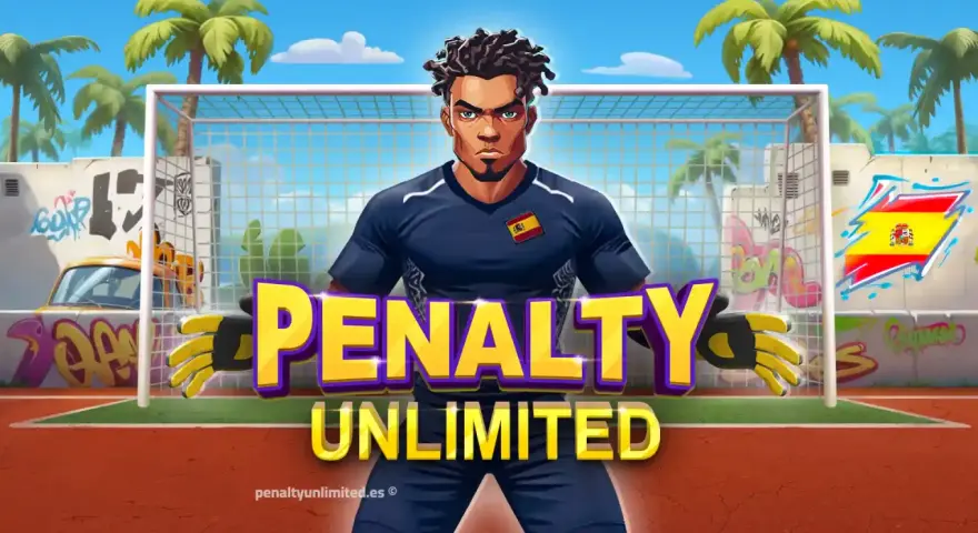 Portero listo para el juego de penaltis casino. Descubre qué significa cada multiplicador en Penalty Unlimited.